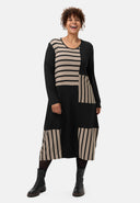 'Sienna' vestido - look de rayas, elegante-chic