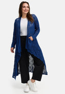 Kekoo Chaqueta de punto larga 'Cotton'