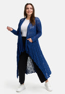 Kekoo Chaqueta de punto larga 'Cotton'