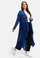 Kekoo Chaqueta de punto larga 'Cotton'