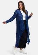 Kekoo Chaqueta de punto larga 'Cotton'