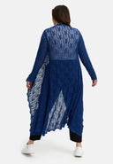 Kekoo Chaqueta de punto larga 'Cotton'