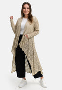 Kekoo Chaqueta de punto larga 'Cotton'