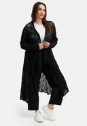 Kekoo Chaqueta de punto larga 'Cotton'