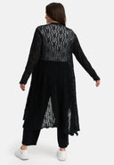 Kekoo Chaqueta de punto larga 'Cotton'