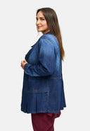 Chaqueta de blusa de denim premium 'Indiga'