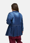 Chaqueta de blusa de denim premium 'Indiga'