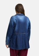 Chaqueta de blusa de denim premium 'Indiga'
