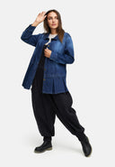 Chaqueta de blusa de denim premium 'Indiga'