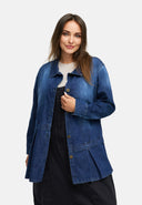 Chaqueta de blusa de denim premium 'Indiga'