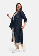 Kekoo Chaqueta de punto larga 'Cotton'