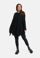 'Cotona' Gebreid Shirt Asymmetrische A-lijn – casual & gezellig