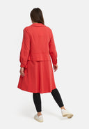 Parka blouse van parachutestof met stretch 'Isara'