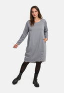 Vestido 'Juline' – Denim con estiramiento en silueta O