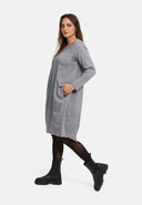 'Juline' Abito – Denim con elasticità in silhouette a O