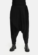 'Lunet' Calças Harem – avant-garde, elegantes & confortáveis