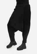 'Lunet' Calças Harem – avant-garde, elegantes & confortáveis