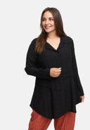 Blusa de línea A asimétrica 'Ferina'