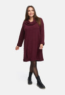 Elegante vestido de viscosa elástica 'Floréa'