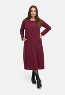 Vestido ligero de entretiempo de mezcla de cáñamo y algodón 'Elure'