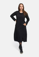 Vestido ligero de entretiempo de mezcla de cáñamo y algodón 'Elure'