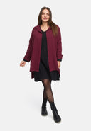 Blusa larga informal de mezcla de cáñamo y algodón 'Elure'