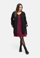 Blusa larga informal de mezcla de cáñamo y algodón 'Elure'