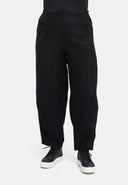 Wide Pants with Structured Pattern 'Noira'