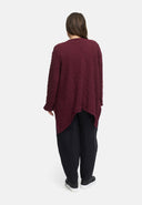 Giacca asimmetrica con cerniera 'Floréa'