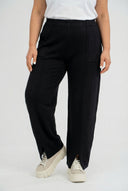 Pantalones de punto 'Cotture' – Tacto suave, corte elegante y aireado