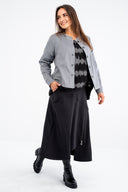 'Juline' chaqueta blusa – Denim con stretch, femenina y moderna