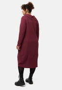 'Vigna' vestido – corte globo moderno y elegante cuello vuelto