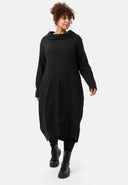 'Vigna' vestido – corte globo moderno y elegante cuello vuelto
