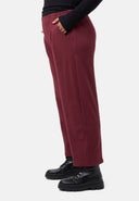 'Vigna' pantalón – algodón elástico estructurado y corte cómodo