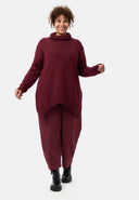 'Vigna' pantalón – algodón elástico estructurado y corte cómodo