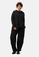 'Vigna' pantalón – algodón elástico estructurado y corte cómodo
