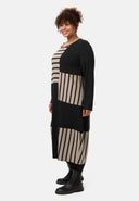 'Sienna' vestido - look de rayas, elegante-chic