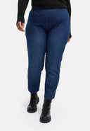 'Denira' vaqueros – corte tapered, longitud 7/8