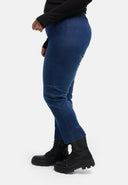 'Denira' vaqueros – corte tapered, longitud 7/8