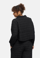 Chaqueta-blusa "Norina" – mezcla de viscosa, corta