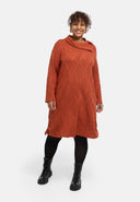 'Lova' vestido - algodón elástico, patrón estructurado