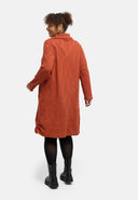 'Lova' vestido - algodón elástico, patrón estructurado