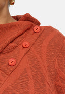 'Lova' vestido - algodón elástico, patrón estructurado
