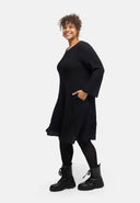 Vestido "Marella" – mezcla de algodón, línea en A
