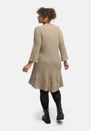 Vestido "Marella" – mezcla de algodón, línea en A