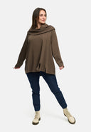 Camisa 'Lunava' – com stretch em linha A fluida