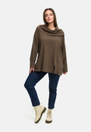 Camisa 'Lunava' – com stretch em linha A fluida