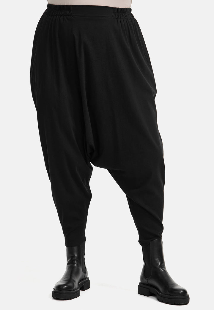 Kekoo Pantalones harem 'Luxe Noir' 