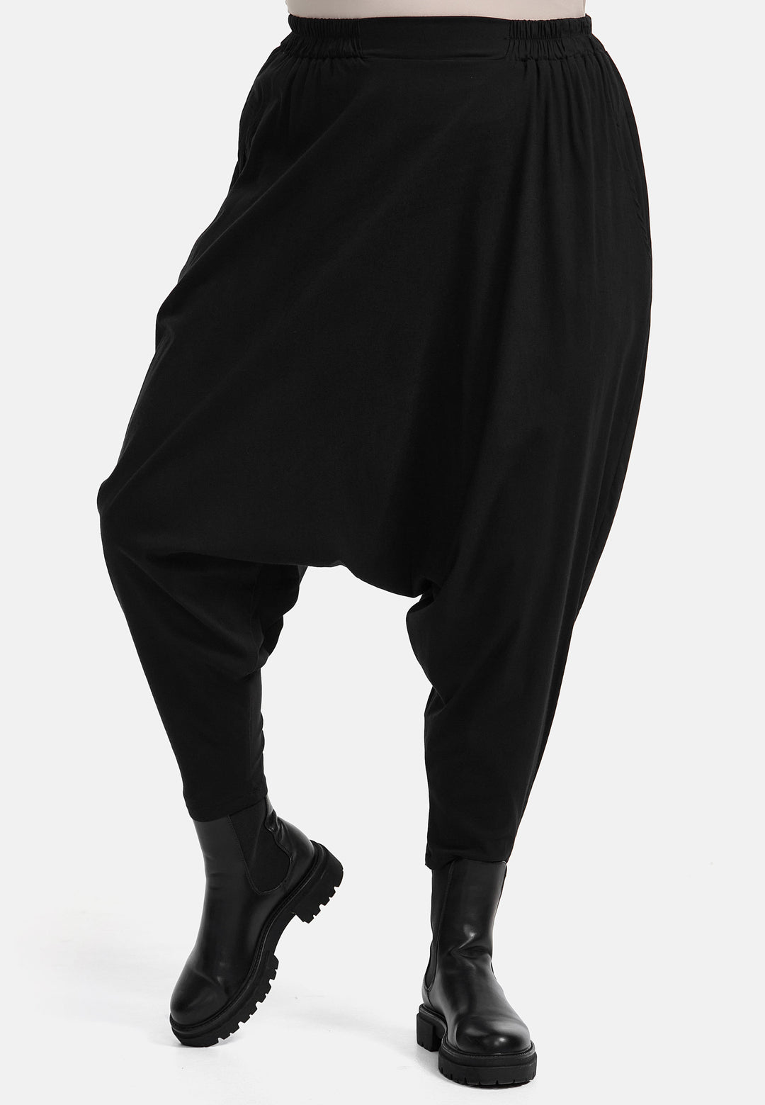 Kekoo Pantalones harem 'Luxe Noir' 