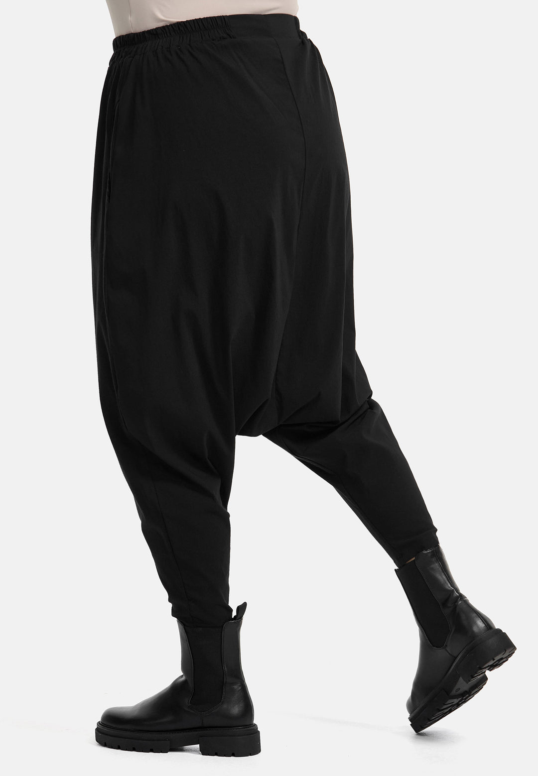 Kekoo Pantalones harem 'Luxe Noir' 